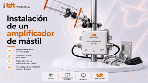 Instalación de un amplificador de mástil: material, conexión y comprobación
