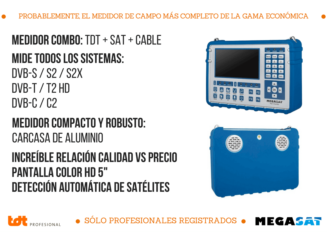 Medidor de campo económico