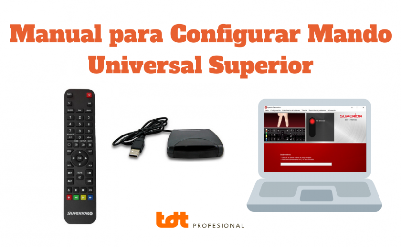 Manual para configurar mando a distancia universal superior