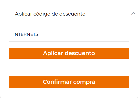Descuento TDTProfesional INTERNET5