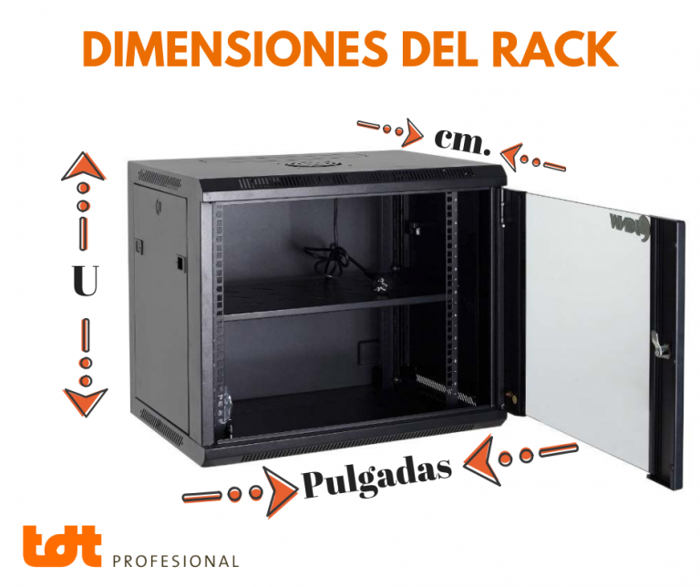 El Armario Rack y sus Dimensiones Blog de TDTprofesional
