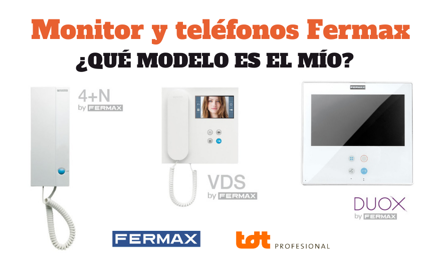 La gama de teléfonos VEO de Fermax se caracteriza por su diseño úni