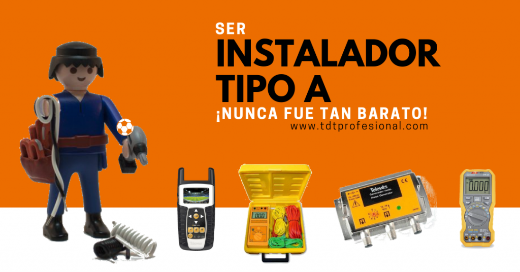 Instalador tipo A: Material necesario para ser Instalador Tipo A