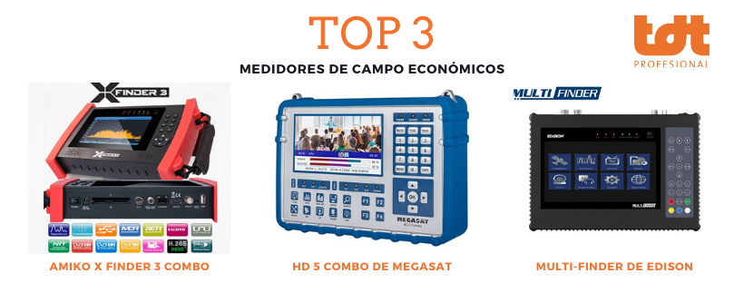 Top 3 de medidores de campo económicos
