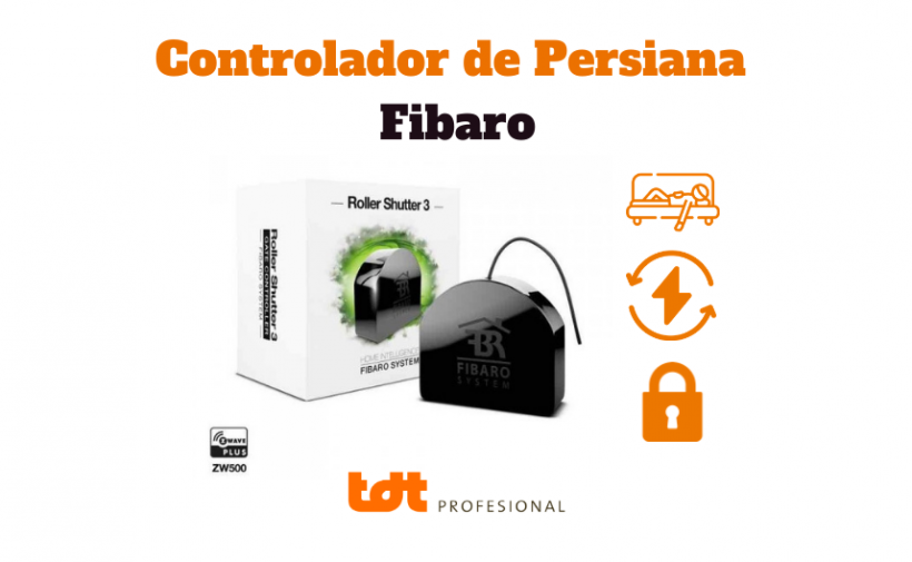 Controlador de Persiana Fibaro