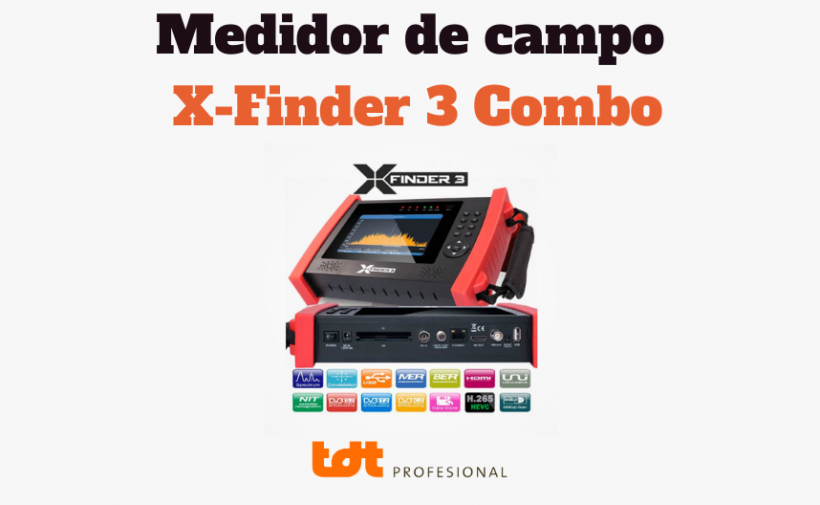 Medidor de Campo Amiko X Finder 3 Combo