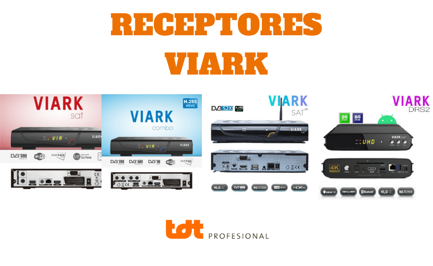 Receptores Viark: Modelos y características