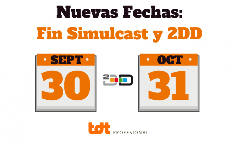 Nuevas fechas fin dividendo digital y simulcast