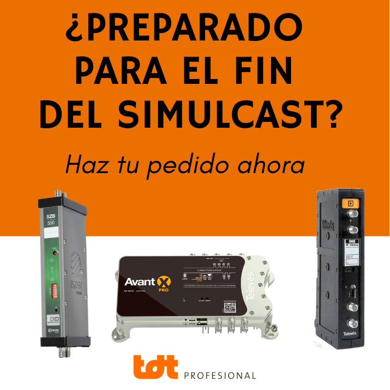 Material Telecomunicaciones para fin Dividendo Digital y Simulcast