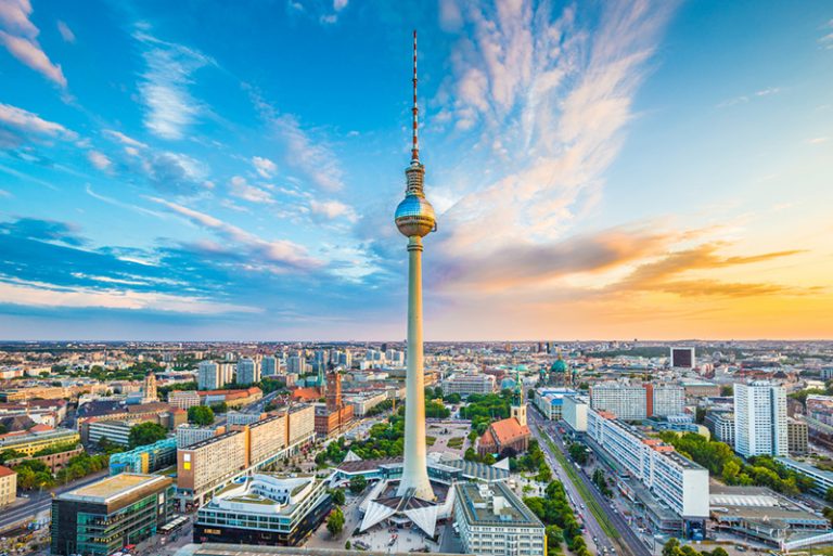 Berlín y su torre de telecomunicaciones