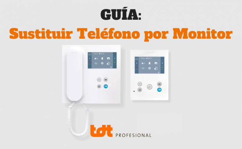 Sustituir Teléfono por Monitor Fermax Duox