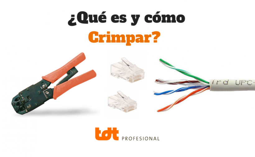 Qué es y cómo crimpar un cable