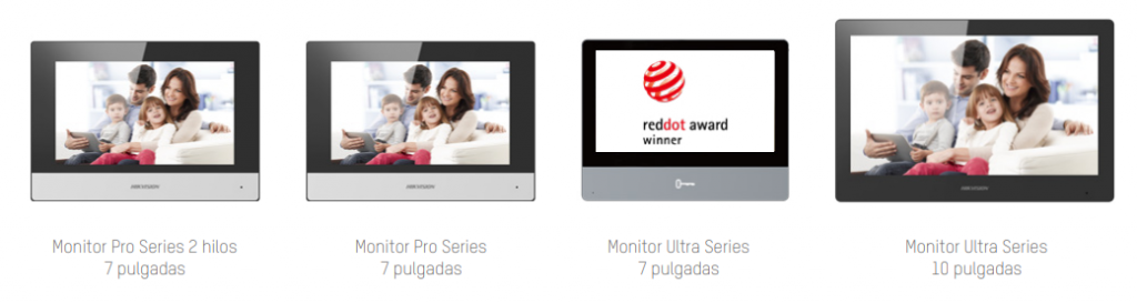 Monitores VIdeoportero IP Hikivision