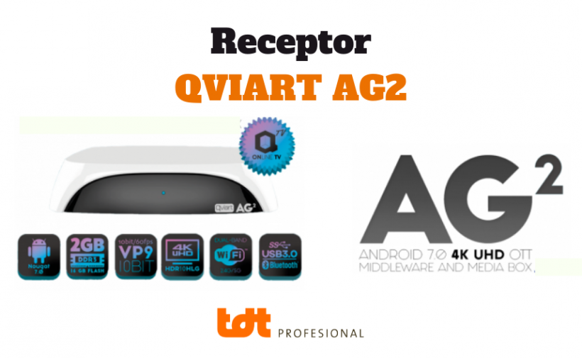 Receptor Android Qviart AG2. Blog de TDTprofesional