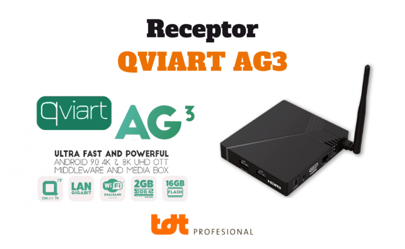 Receptor Qviart AG3 Blog de TDTprofesional