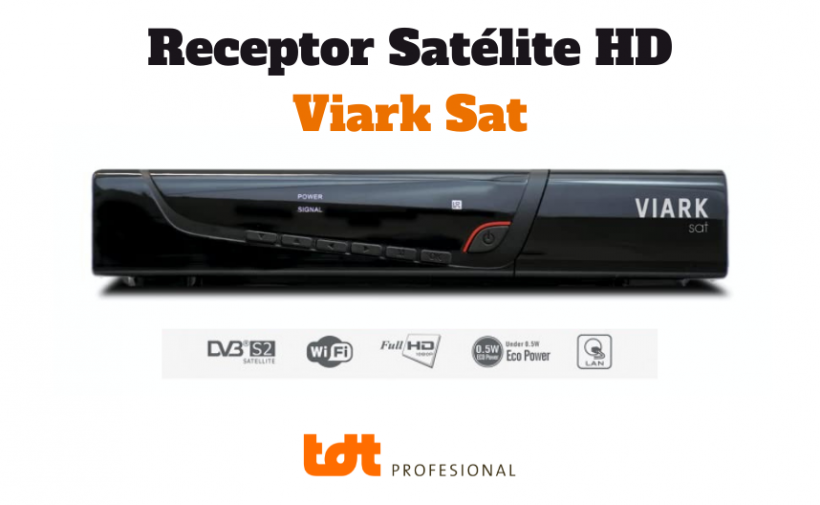 Viark SAT 4K Receptor Satélite decodificador por 115€.