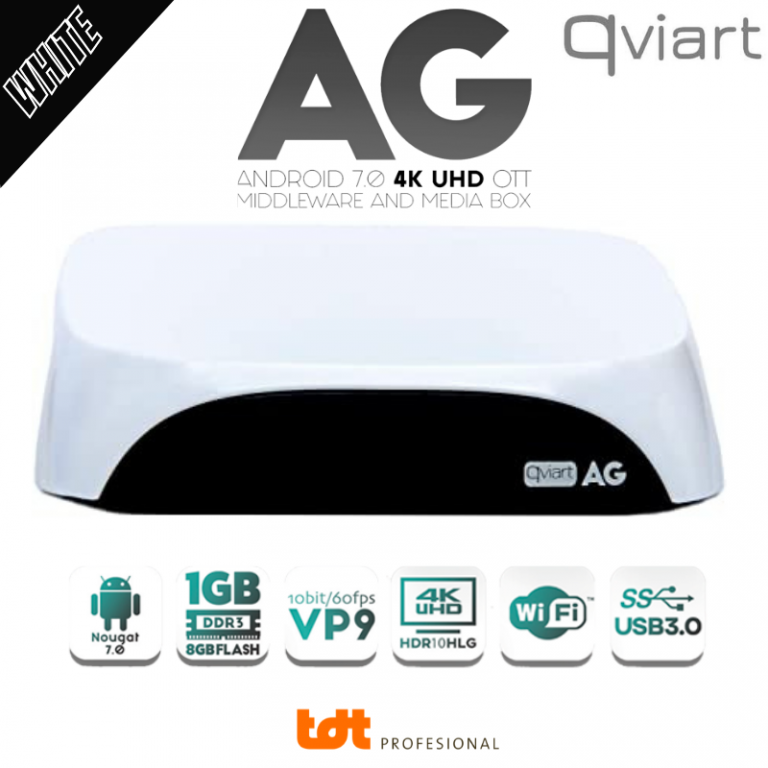 Receptor QVIART 4K IPTV AG