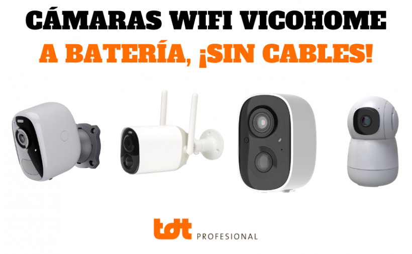 Cámara WiFi a Bateria Sin Cables VICOHOME. Blog de TDTprofesional