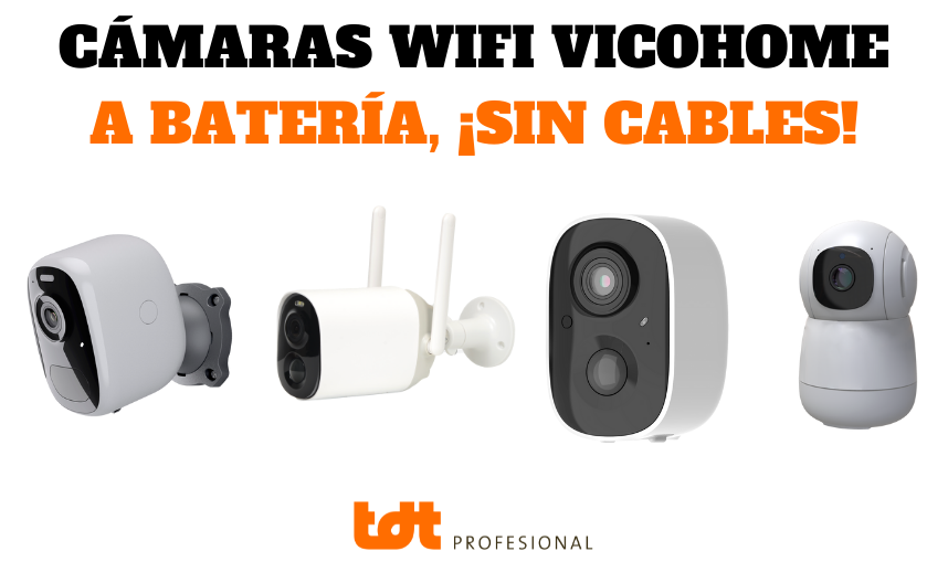 Cámara WiFi a Batería ¡Sin Cables!