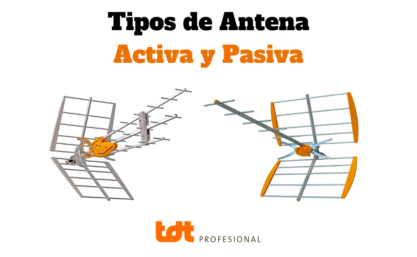 Antena Activa y Pasiva (TDT)