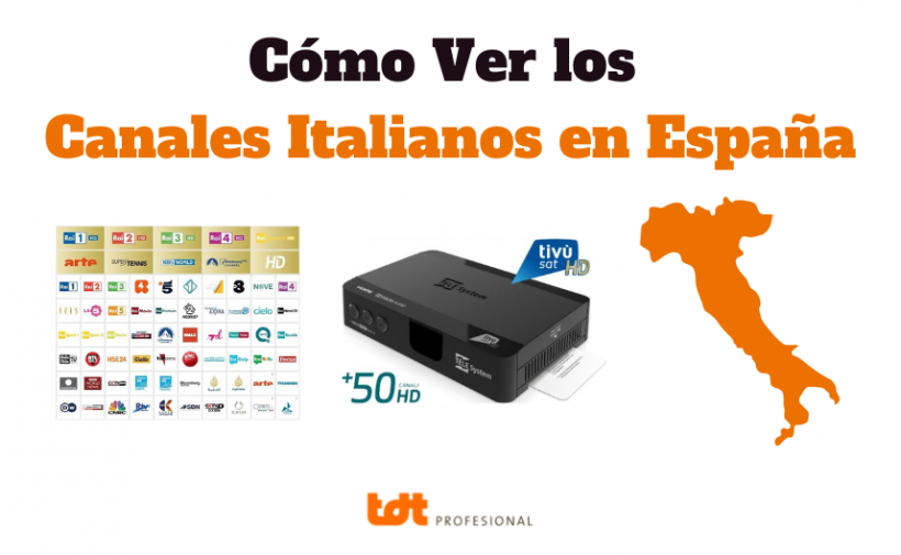 Ver Canales Italianos en España con Tivusat