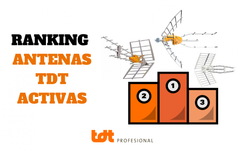 Ranking de las Mejores Antenas TDT Activas de 2022. Blog de TDTprofesional