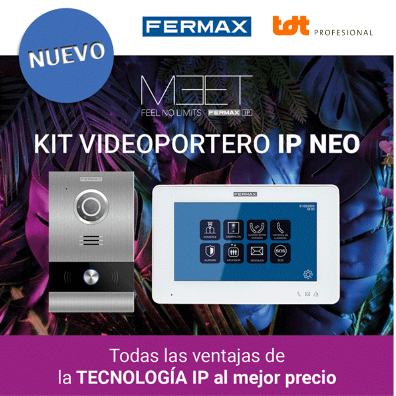 Fermax 1508 Kit videoportero IP Meet Neo 1L