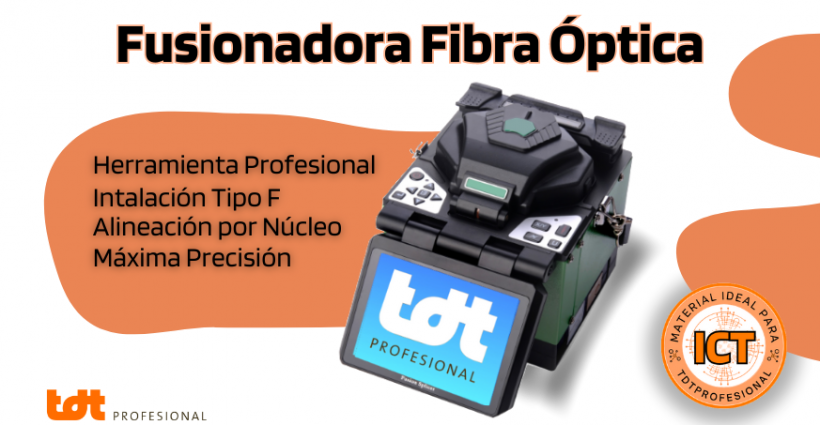 Fusion de Fibra Optica por Alineación de Núcleo