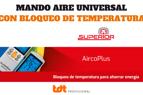 Mando de Aire Acondicionado con bloqueo para viviendas de alquiler vacacional. BLOG DE TDTPROFESIONAL