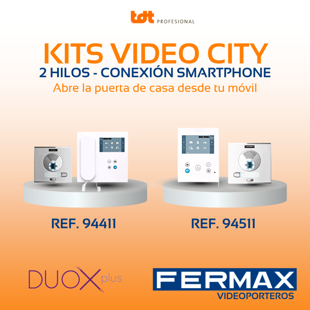 Kit videoporteros Fermax