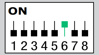 Placa Quadra Principal con Conmutador DIP-SWITCH