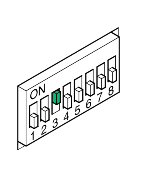 dip switch3, configurar videoporteros quadra 3 y 4 viviendas