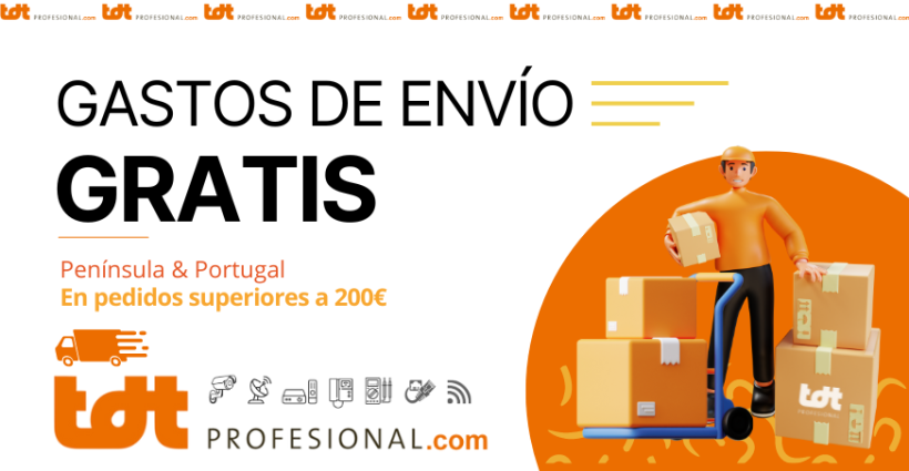 gastos de envío gratis tdtprofesional pedidos grandes online