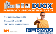 fermax duox porteros videoporteros stock escuentos profesionales VEO CITYLINE SKYLINE