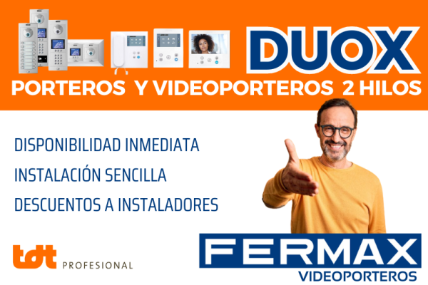 fermax duox porteros videoporteros stock escuentos profesionales VEO CITYLINE SKYLINE