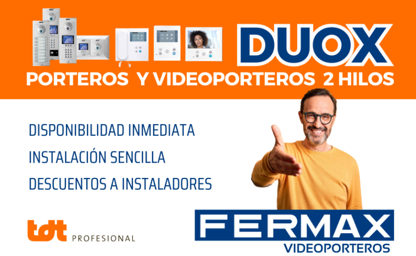 fermax duox porteros videoporteros stock escuentos profesionales VEO CITYLINE SKYLINE