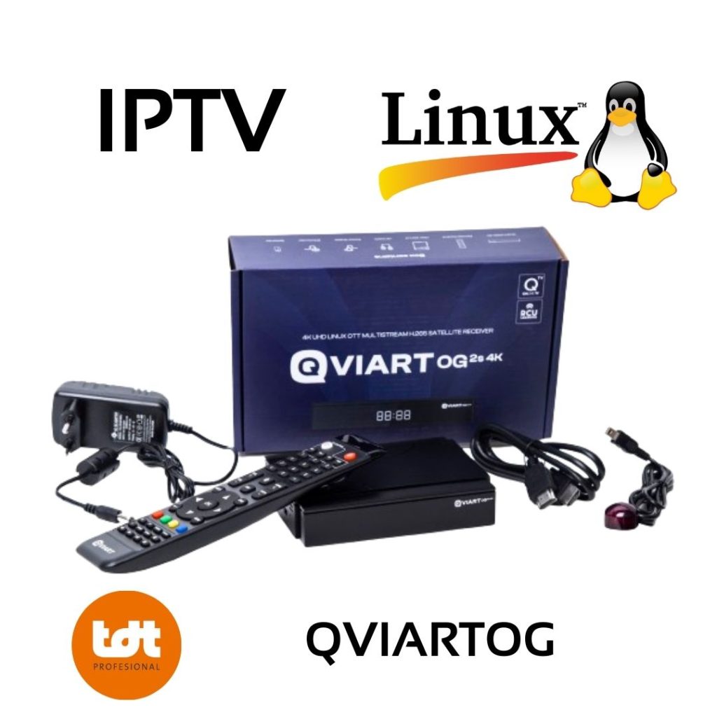 receptor IPTV Qviart OG Linux