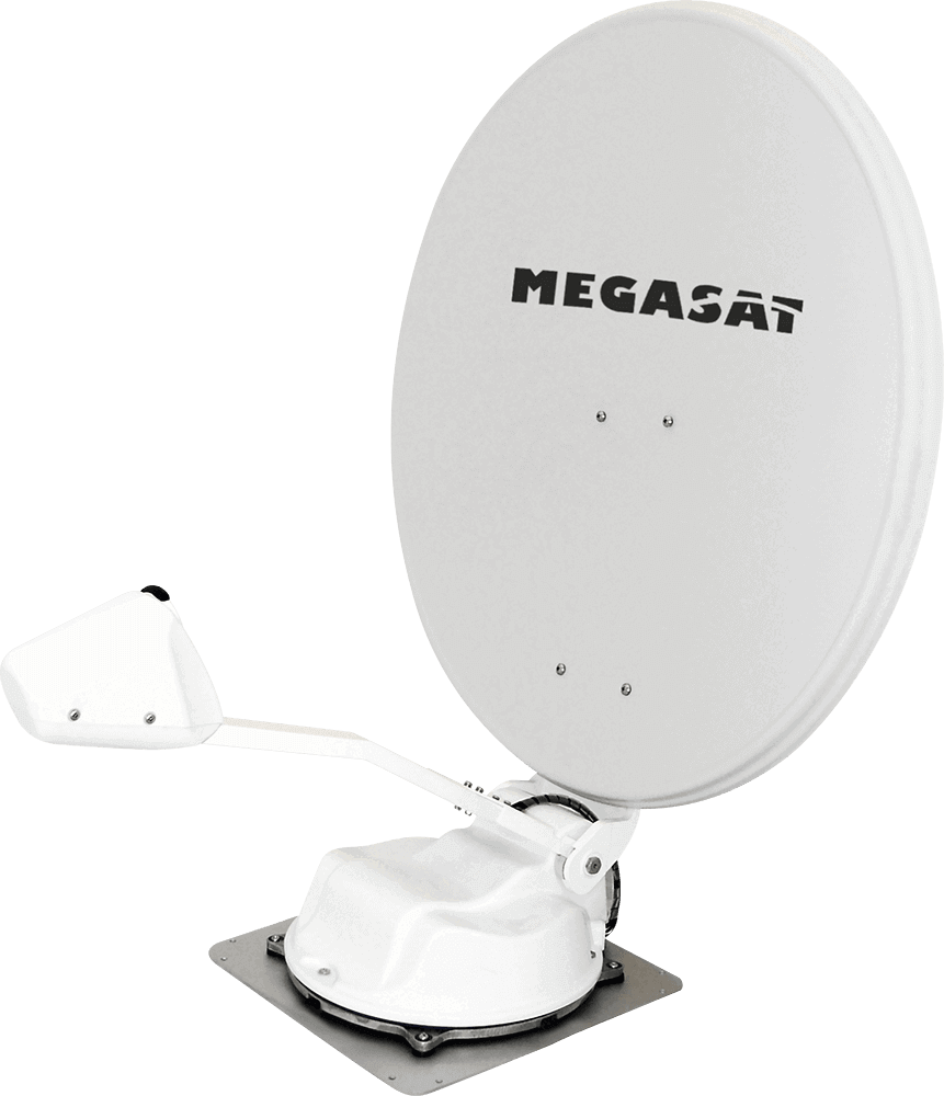 Megasat 85Pro. Antena parabólica motorizada para caravanas