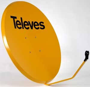 Antena Parabólica de 120 cm. de Televes