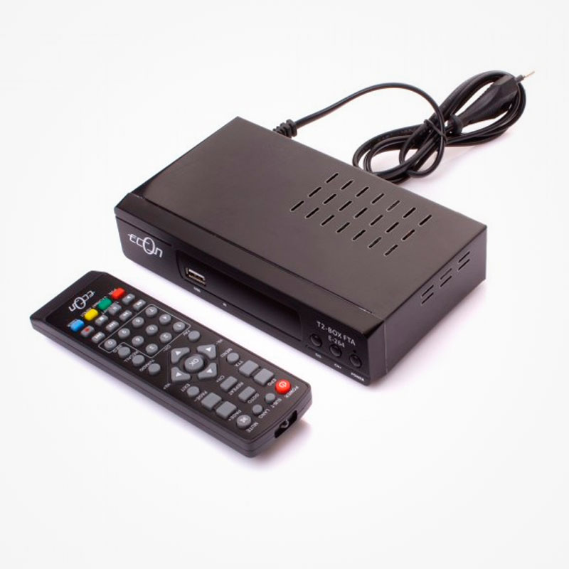 Receptor TDT Econ E-264 HD y DVB-T2