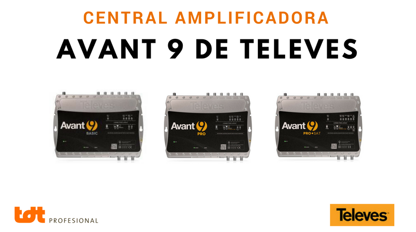 Central Amplificadora Avant 9. TDTprofesional
