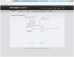 Configuración cliente TP-Link CPE510