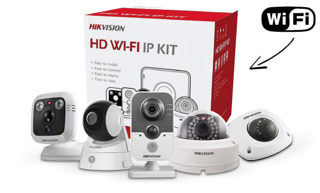 Cámaras CCTV IP con WiFi de Hikvision