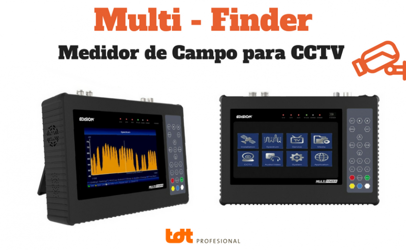 Medidor de campo para CCTV Multi-Finder de Edision