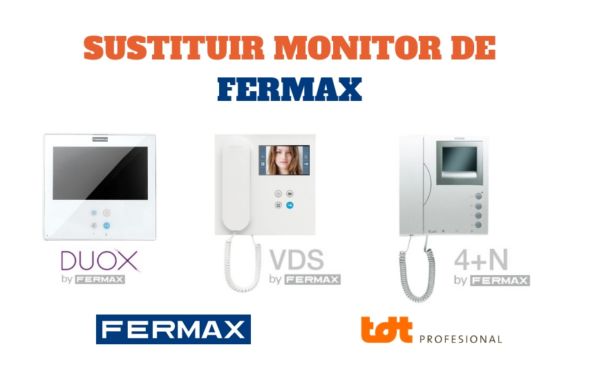 Sustitución Portero Automático por Videoportero Fermax. - GRUPO NEUTRO