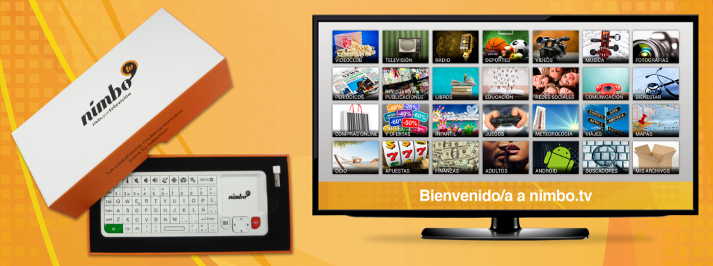 Pack y contenido de Nimbo TV