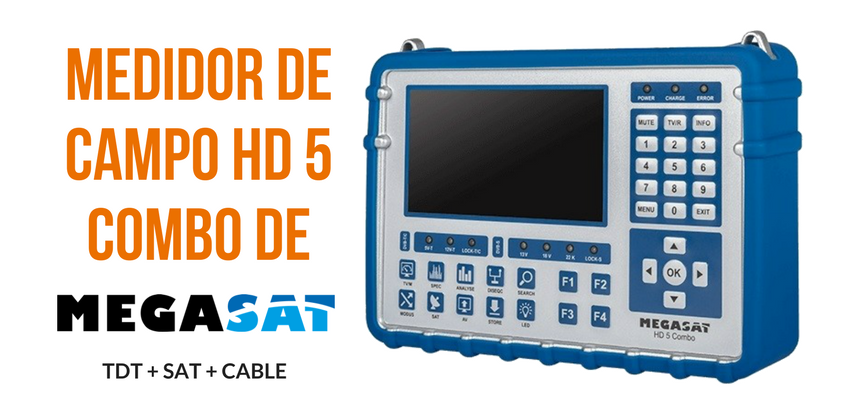 HD 5 COMBO DE MEGASAT. TDTprofesional