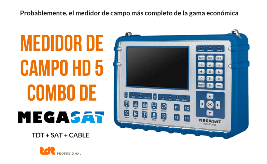 HD 5 COMBO DE MEGASAT. TDTprofesional