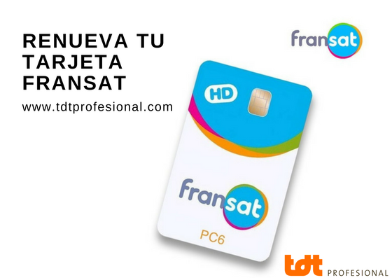 TARJETA FRANSAT TDTprofesional