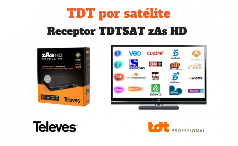 TDT por satélite. TDTprofesional